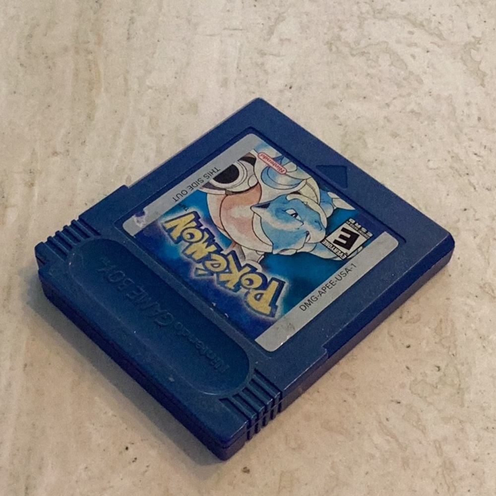 Pokemon Blue Version Nintendo Gameboy Game Authentic Game Boy 1998 Original - Picture 5 of 16